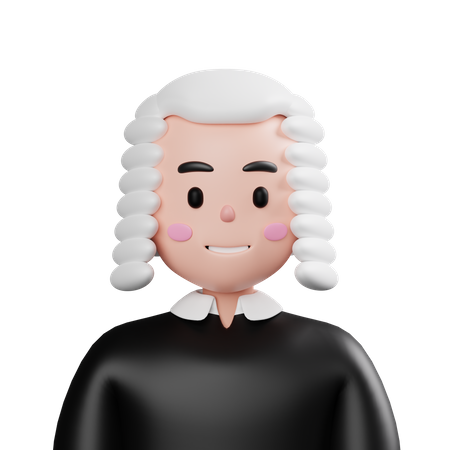 Judge  3D Icon