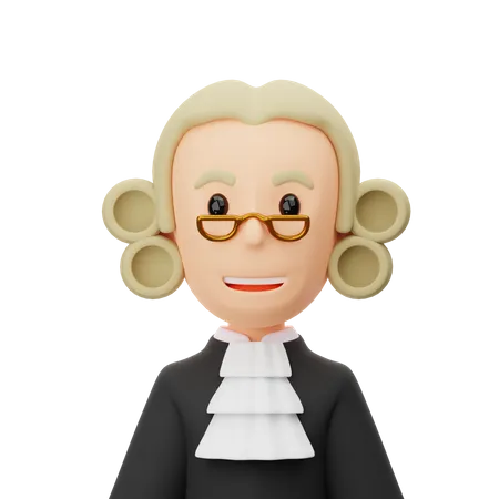 Judge  3D Icon