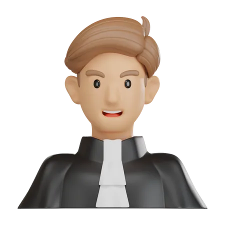 Judge  3D Icon