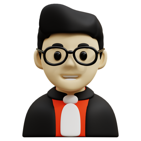 Judge  3D Icon