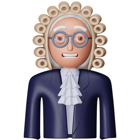 Judge 3D Icon
