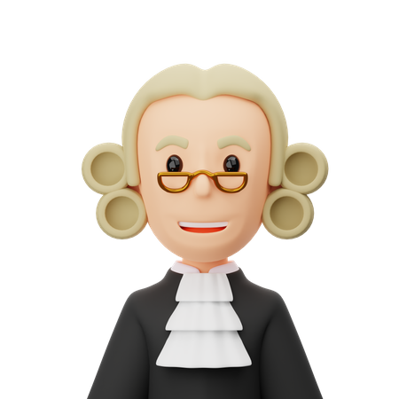 Judge  3D Icon