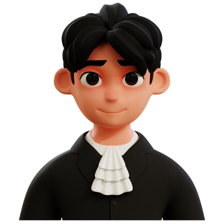Judge Avatar  3D Icon