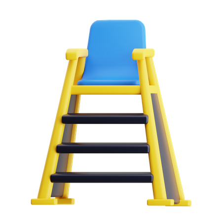 Judge Chair  3D Icon