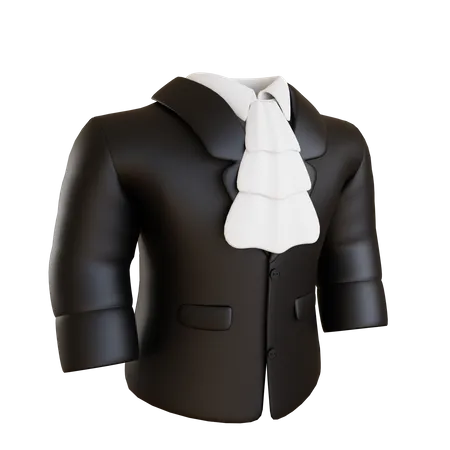Judge Suit  3D Icon