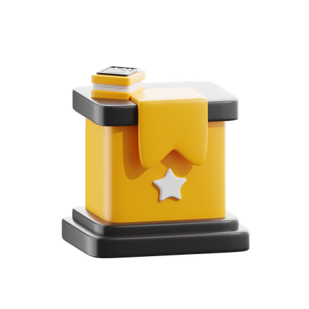 Judge Table  3D Icon