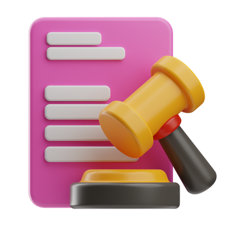 Judiciaire  3D Icon