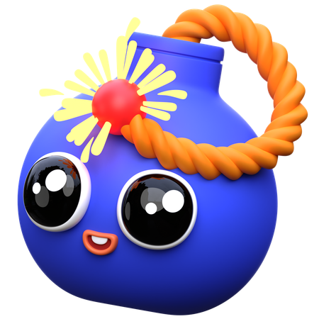 Bomba de juego  3D Icon