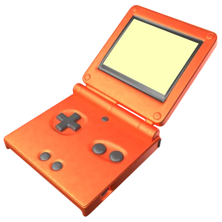 Game boy avance sp  3D Icon