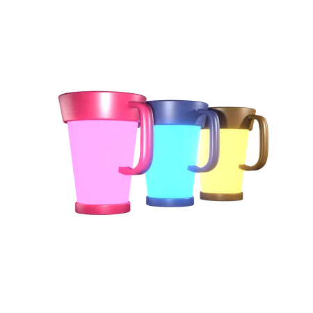 Tazas de juego  3D Icon