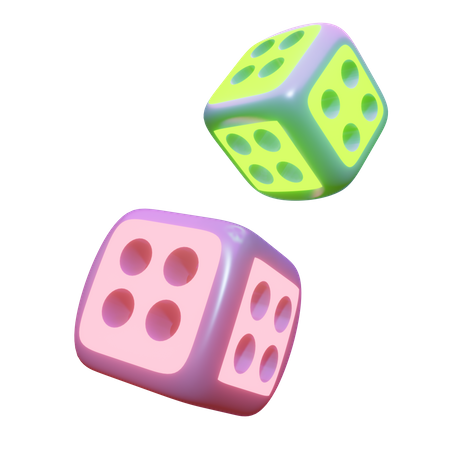 Cubo de juego  3D Icon