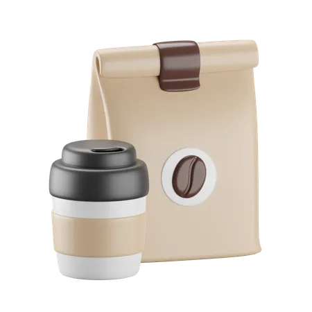 Juego de café  3D Icon