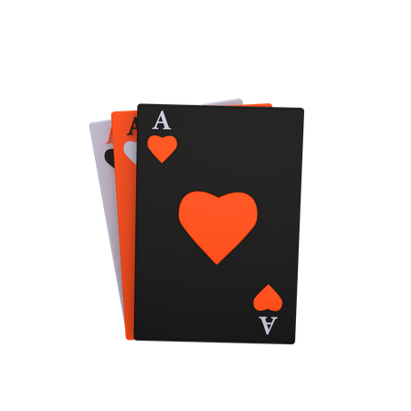 Juego de cartas  3D Icon