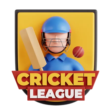 Juego de críquet  3D Icon