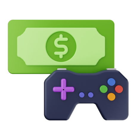 Juego de dinero  3D Icon