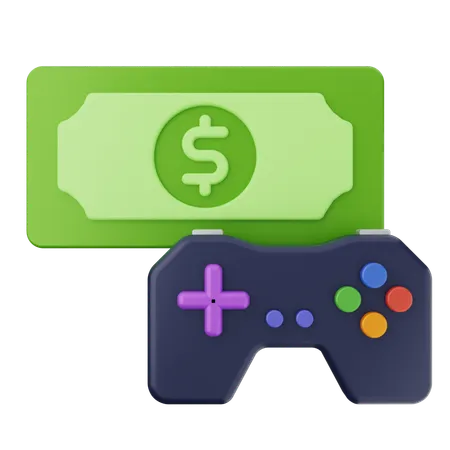 Juego de dinero  3D Icon