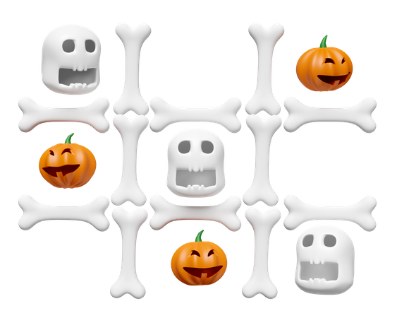 Juego de halloween  3D Icon