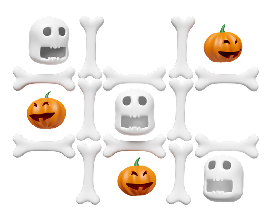 Juego de halloween  3D Icon