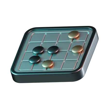 Juego de mesa igo  3D Icon