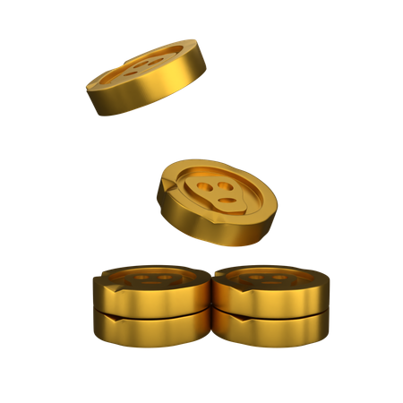 Juego de monedas  3D Icon