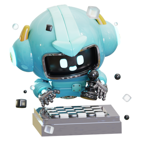 Juego de robots  3D Icon