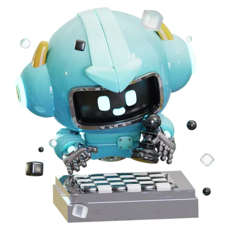 Juego de robots  3D Icon