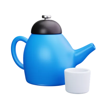 Juego de té  3D Icon