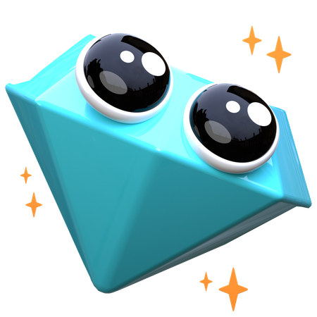 Juego de diamante  3D Icon