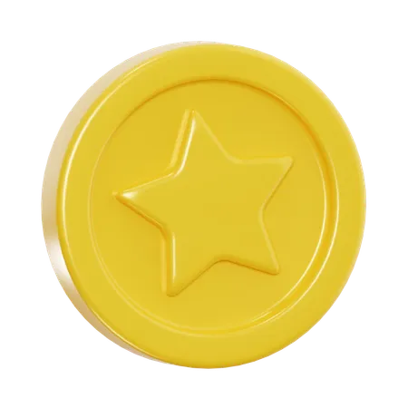 Moneda de juego  3D Icon