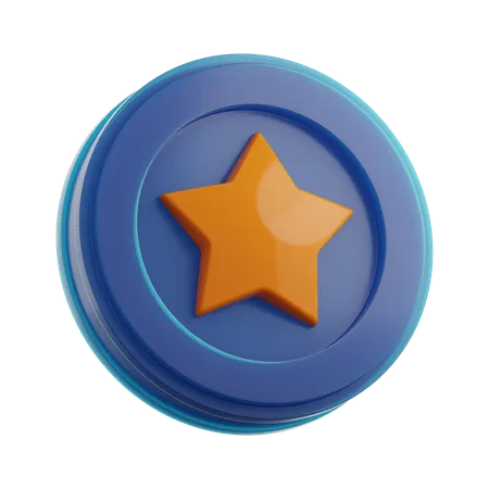 Moneda de juego  3D Icon