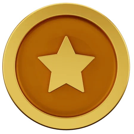 Moneda de juego  3D Icon