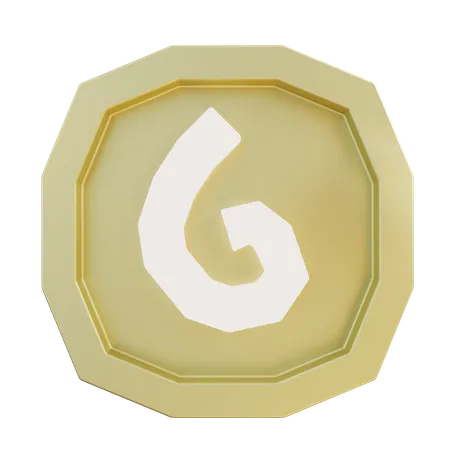 Moneda de juego  3D Icon