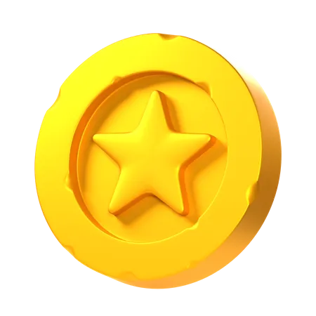 Moneda de juego  3D Icon