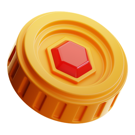 Monedas de juego  3D Icon