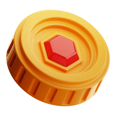 Monedas de juego  3D Icon