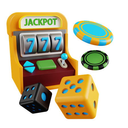 Juego de tragamonedas barato  3D Icon