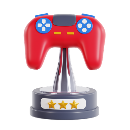 Trofeo de juego  3D Icon