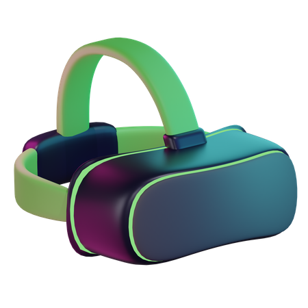 Juego de realidad virtual  3D Icon