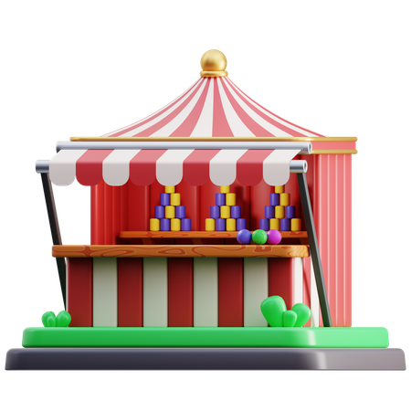 Juegos de carnaval  3D Icon