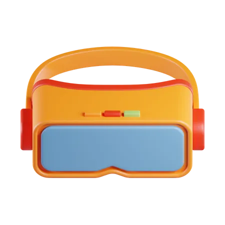 Juegos de realidad virtual  3D Icon