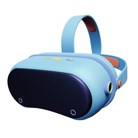 Juegos de realidad virtual  3D Icon