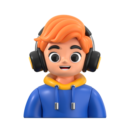 Jugador  3D Icon