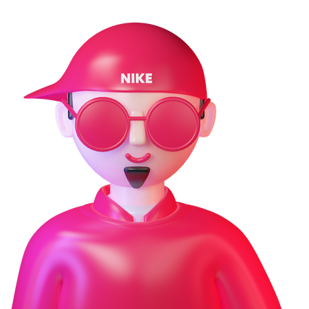 Jugador  3D Icon
