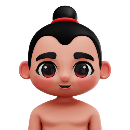 Jugador de sumo  3D Icon