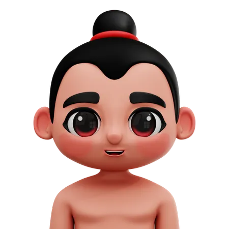 Jugador de sumo  3D Icon