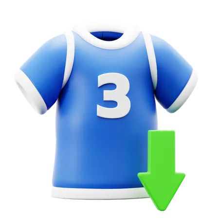 Jugador suplente en  3D Icon