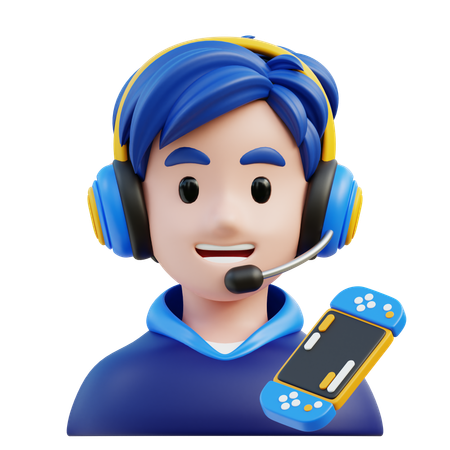 Deporte player  3D Icon