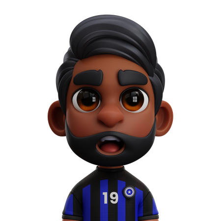 Jugador del Inter de Milán  3D Icon