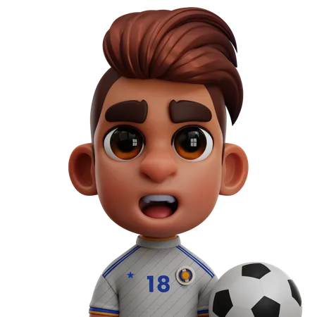 Jugador del Real Madrid  3D Icon