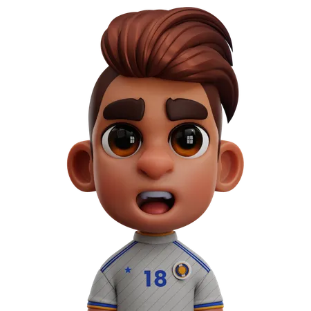 Jugador del Real Madrid  3D Icon